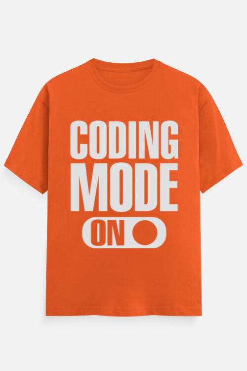 CODEING MODE ON – Unisex Classic Crew T-Shirt