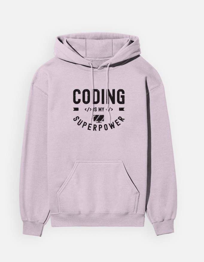 CODEING SUPERPOWER - Unisex Hoodie - Image 3