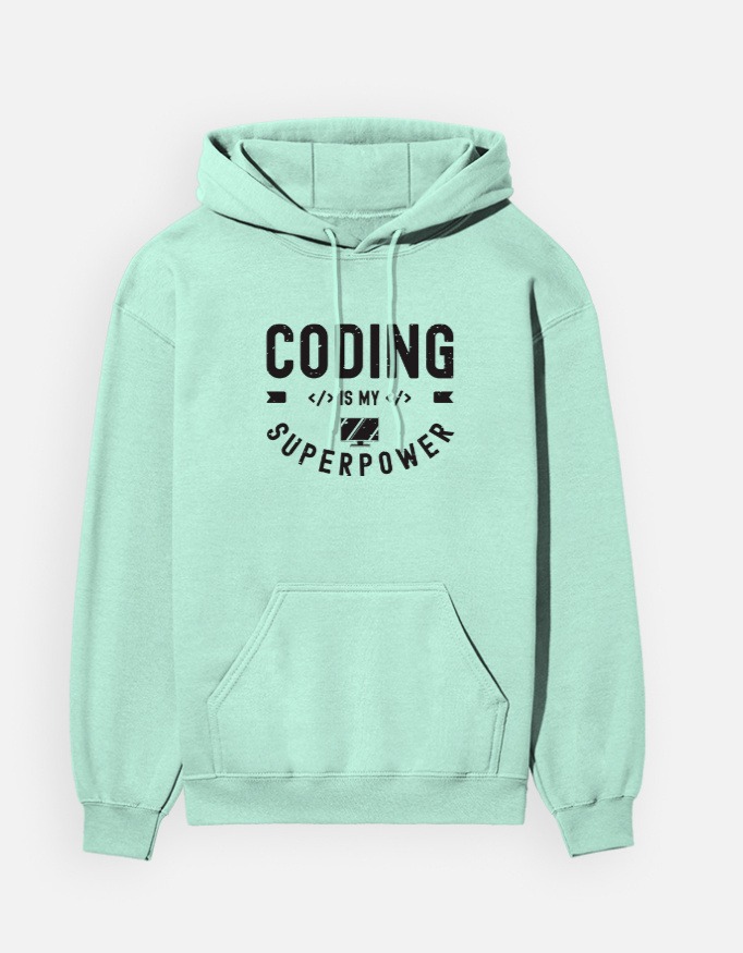 CODEING SUPERPOWER - Unisex Hoodie - Image 5